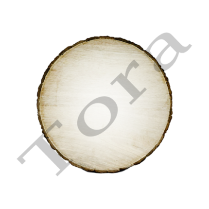 Round Wooden Coaster 8 Inch