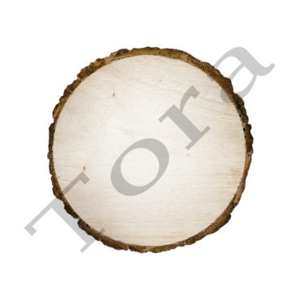 Round Wooden Coaster 7 Inch